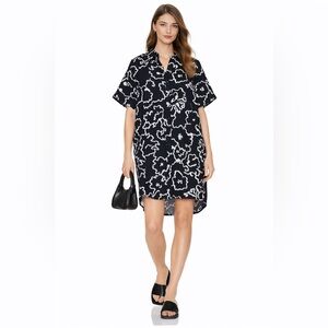 Contemporaine  by Simons Organic Cotton Oversized Dress